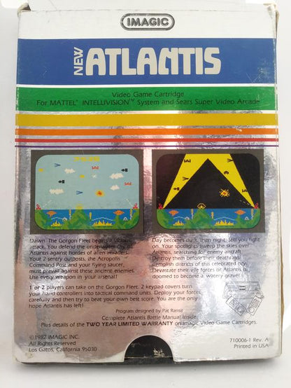 INTELLIVISION ATLANTIS (COMPLETE IN BOX)