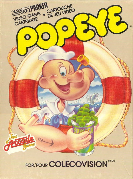 COLECOVISION POPEYE (WITH BOX)