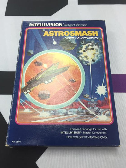 INTELLIVISION ASTROSMASH (COMPLETE IN BOX)