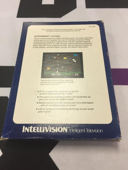 INTELLIVISION ASTROSMASH (COMPLETE IN BOX) (usagé)