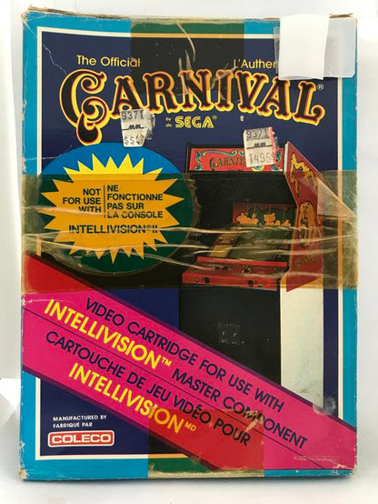 INTELLIVISION CARNIVAL (COMPLETE IN BOX) (usagé)