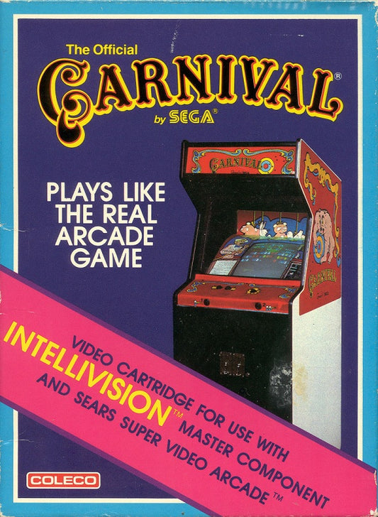 INTELLIVISION CARNIVAL (COMPLETE IN BOX)