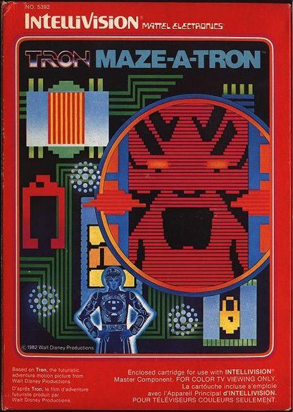 INTELLIVISION TRON MAZE-O-TRON