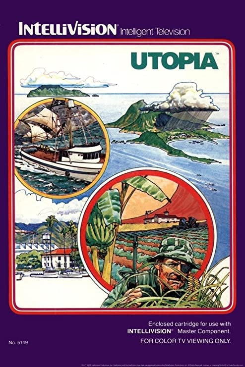 INTELLIVISION UTOPIA (COMPLETE IN BOX) (usagé)