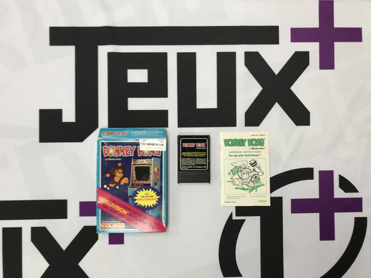 INTELLIVISION DONKEY KONG (COMPLETE IN BOX)