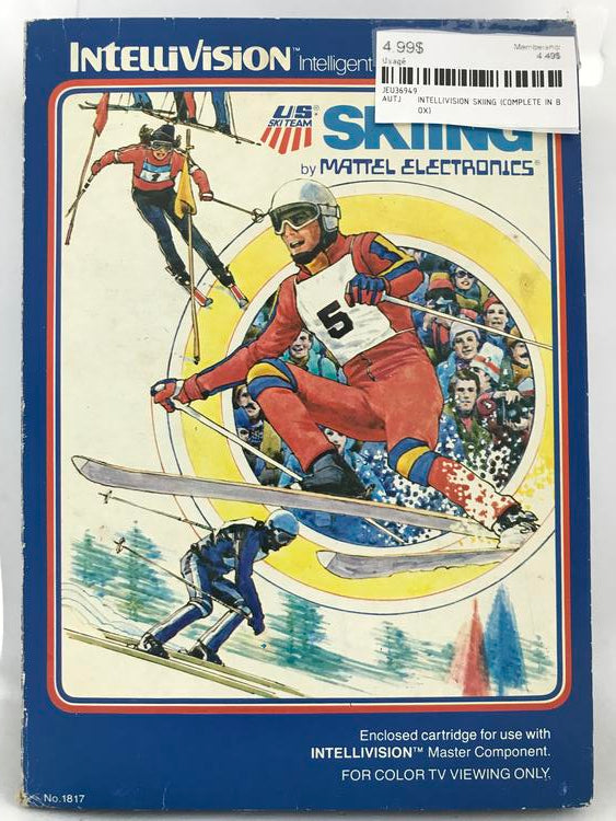 INTELLIVISION SKIING (COMPLETE IN BOX)