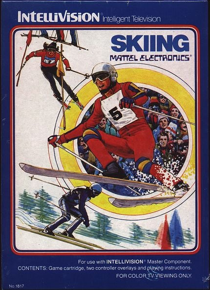 INTELLIVISION SKIING (COMPLETE IN BOX)
