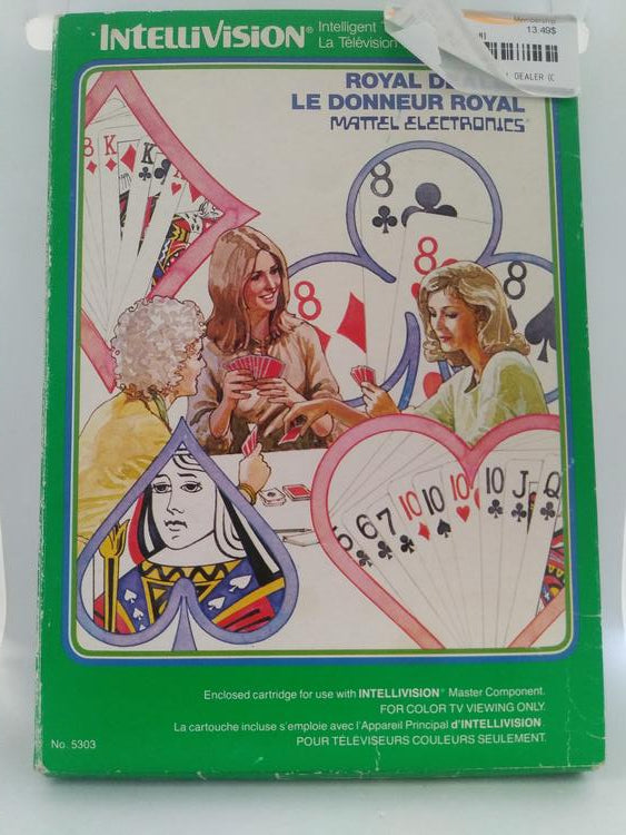 INTELLIVISION ROYAL DEALER (COMPLETE IN BOX) (usagé)