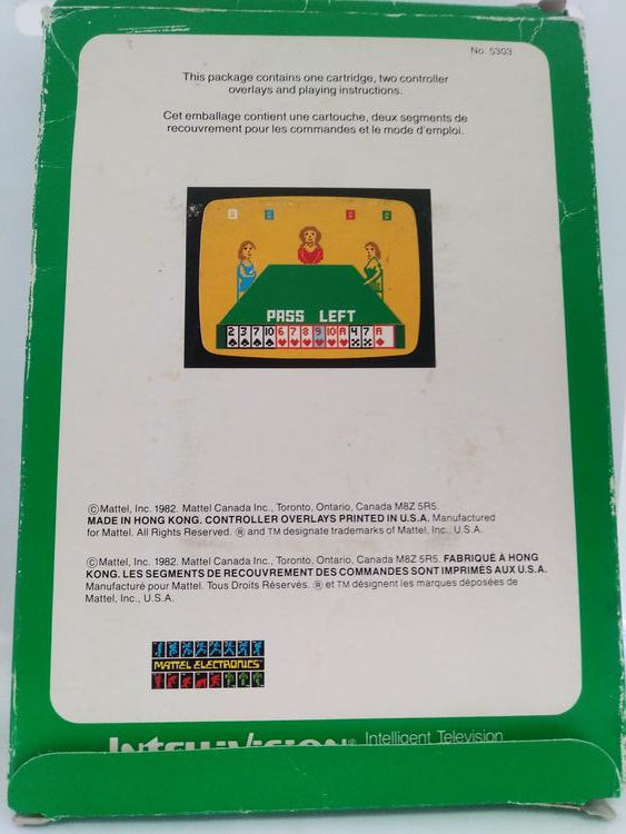 INTELLIVISION ROYAL DEALER (COMPLETE IN BOX)