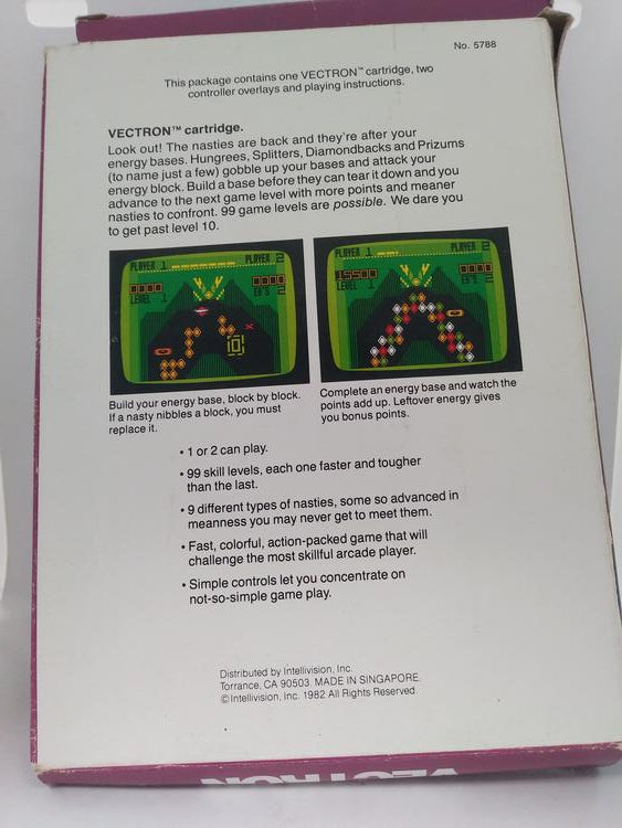 INTELLIVISION VECTRON (COMPLETE IN BOX)