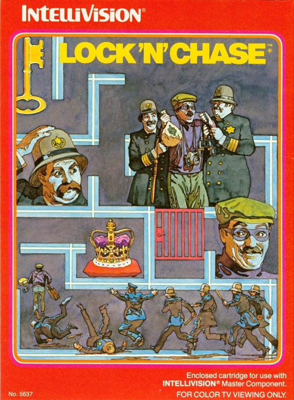 INTELLIVISION LOCK 'N' CHASE (usagé)