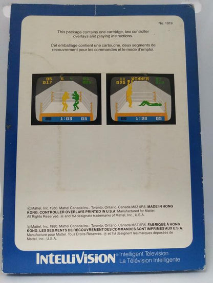 INTELLIVISION BOXING (WITH BOX) (usagé)