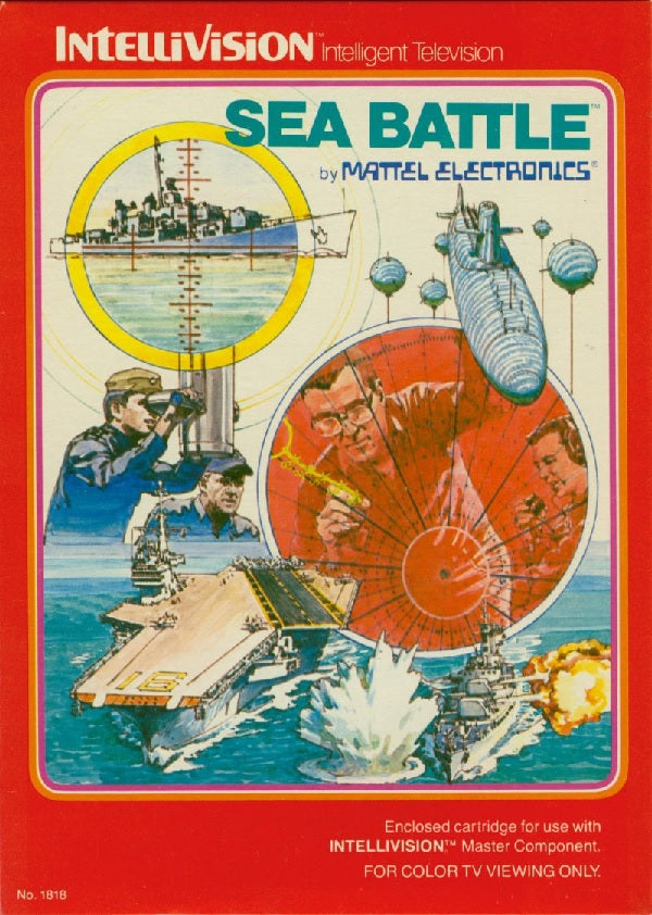 INTELLIVISION SEA BATTLE (usagé)