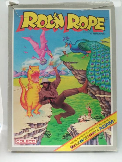 COLECOVISION ROC'N ROPE (COMPLETE IN BOX)