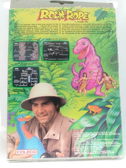 COLECOVISION ROC'N ROPE (COMPLETE IN BOX)