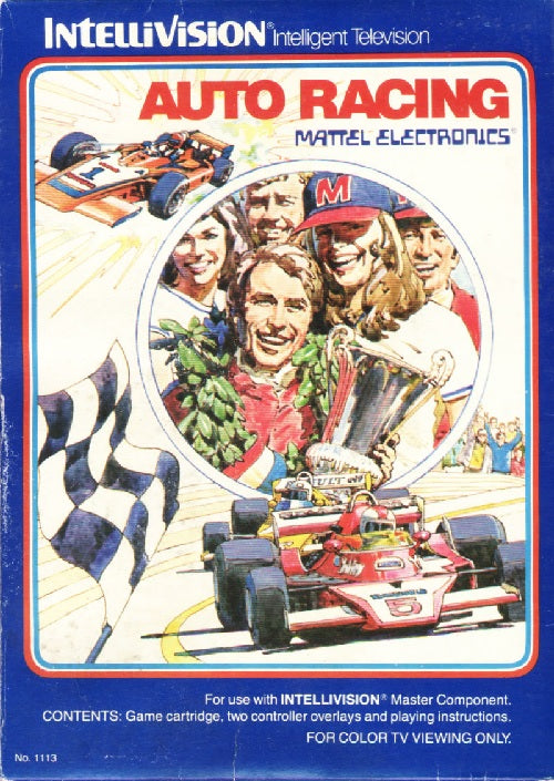 INTELLIVISION AUTO RACING (COMPLETE IN BOX) (usagé)