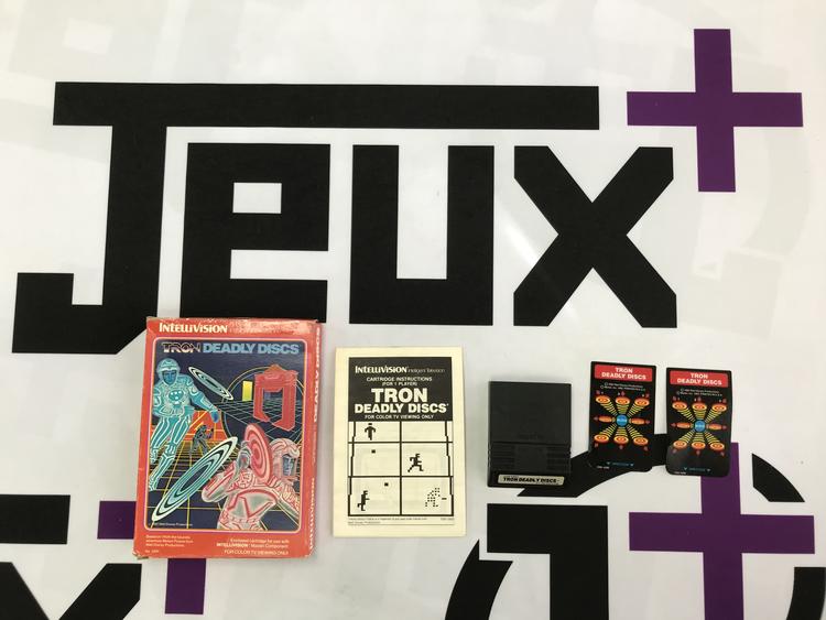 INTELLIVISION TRON DEADLY DISCS (COMPLETE IN BOX) (usagé)