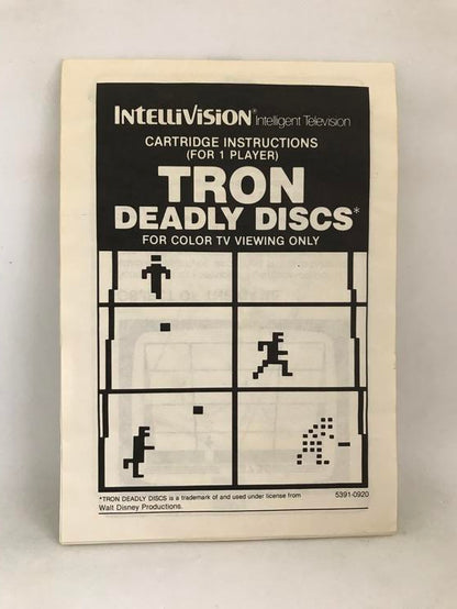INTELLIVISION TRON DEADLY DISCS (COMPLETE IN BOX) (usagé)