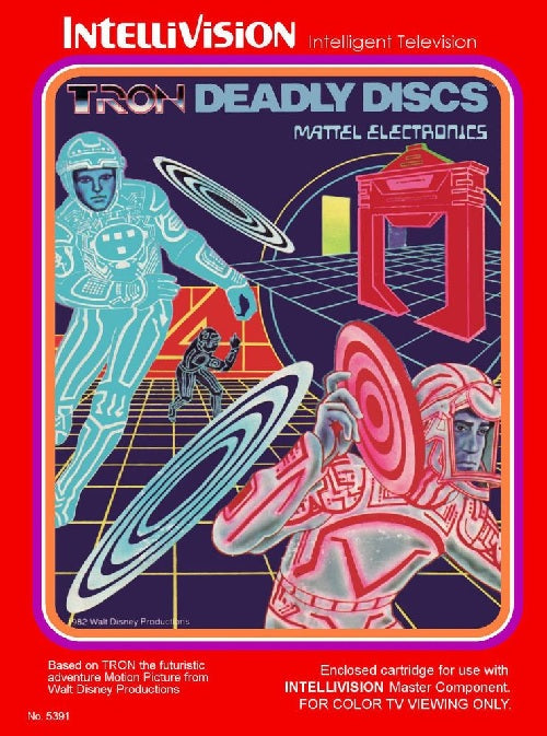 INTELLIVISION TRON DEADLY DISCS (COMPLETE IN BOX)