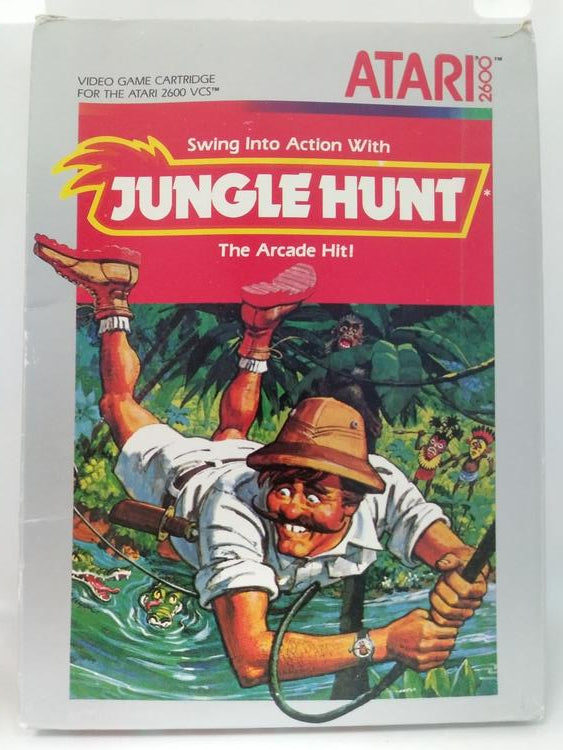 ATARI 2600 JUNGLE HUNT (COMPLETE IN BOX)