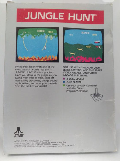 ATARI 2600 JUNGLE HUNT (COMPLETE IN BOX)