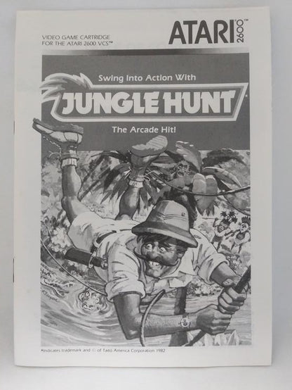 ATARI 2600 JUNGLE HUNT (COMPLETE IN BOX)