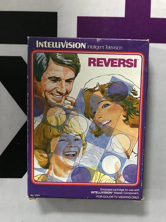 INTELLIVISION REVERSI (COMPLETE IN BOX)
