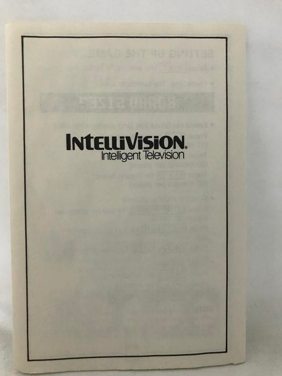 INTELLIVISION REVERSI (COMPLETE IN BOX)