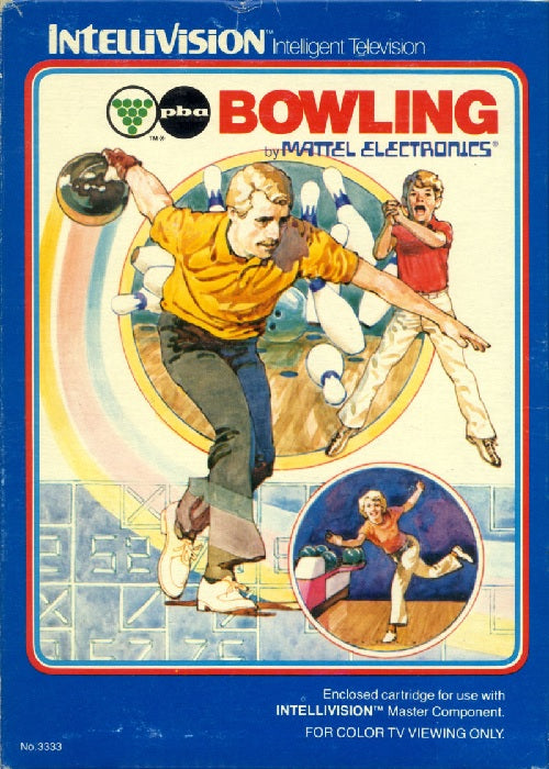 INTELLIVISION BOWLING (COMPLETE IN BOX)