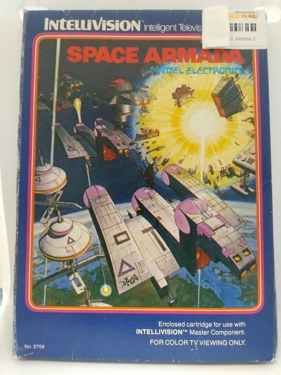INTELLIVISION SPACE ARMADA (COMPLETE IN BOX)