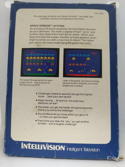 INTELLIVISION SPACE ARMADA (COMPLETE IN BOX) (usagé)