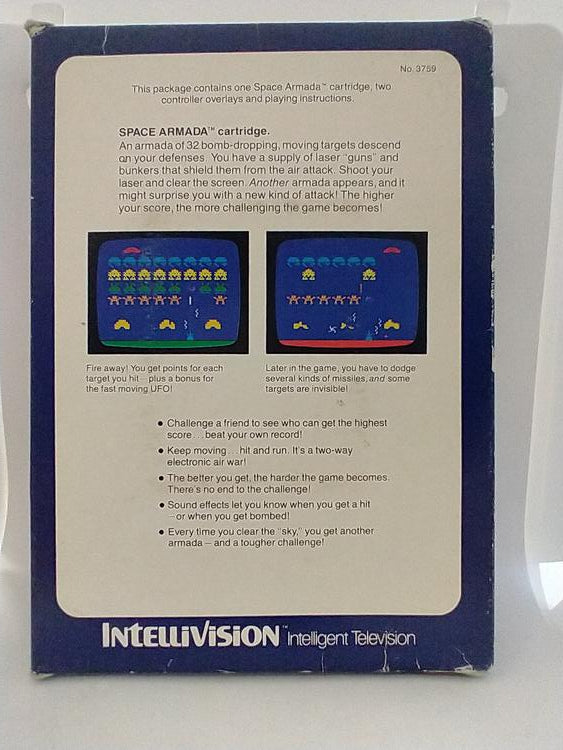 INTELLIVISION SPACE ARMADA (WITH BOX)