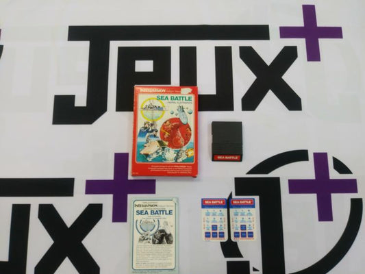 INTELLIVISION SEA BATTLE (COMPLETE IN BOX)