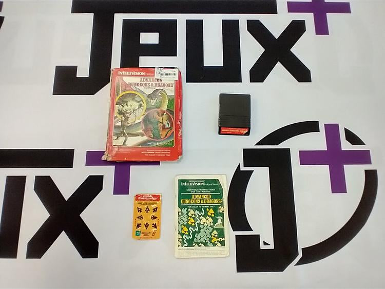 INTELLIVISION ADVANCED DUNGEONS & DRAGONS (COMPLETE IN BOX) (usagé)