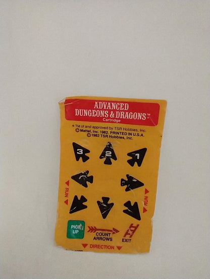 INTELLIVISION ADVANCED DUNGEONS & DRAGONS (COMPLETE IN BOX) (usagé)