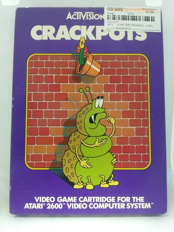 ATARI 2600 CRACKPOTS (COMPLETE IN BOX)