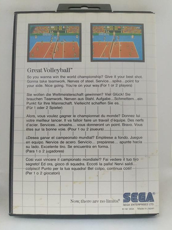 GREAT VOLLEYBALL (COMPLETE IN BOX)