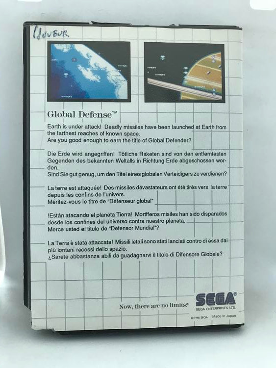 GLOBAL DEFENSE (COMPLETE IN BOX) (usagé)