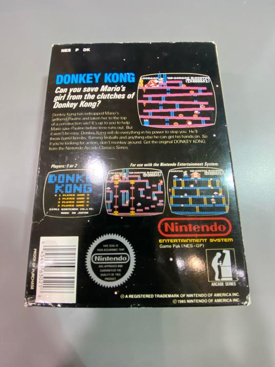 DONKEY KONG ARCADE CLASSICS SERIES (COMPLETE IN BOX)