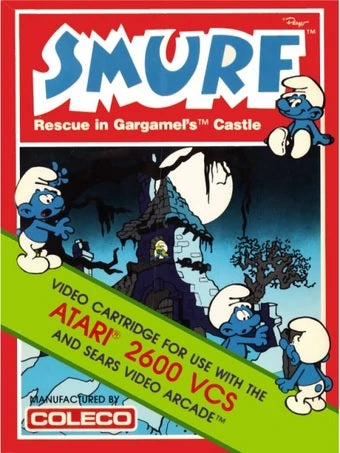 ATARI 2600 SMURF RESCUE IN GARGAMEL'S CASTLE