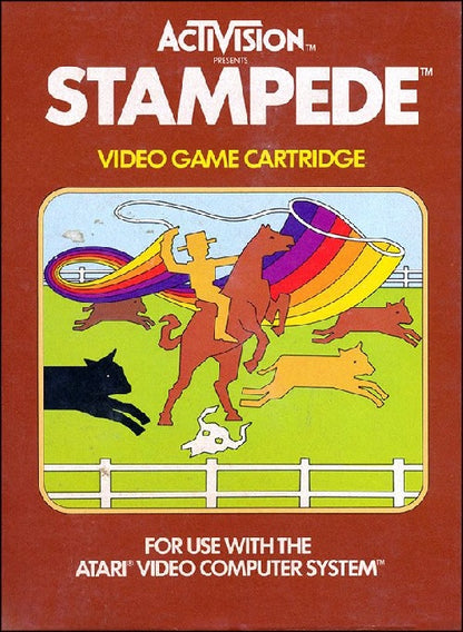 ATARI 2600 STAMPEDE