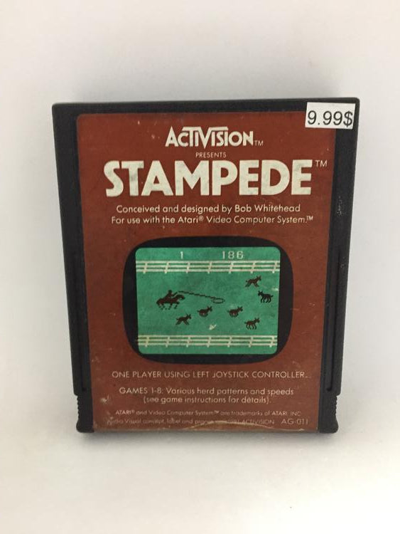 ATARI 2600 STAMPEDE
