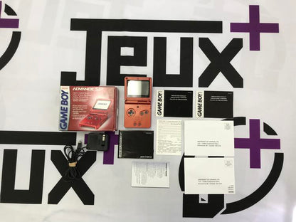 GAMEBOY ADVANCE SP FLAME AGS-001 (COMPLETE IN BOX)
