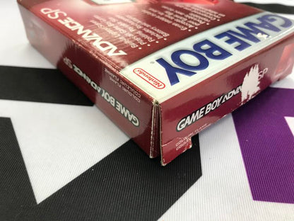 GAMEBOY ADVANCE SP FLAME AGS-001 (COMPLETE IN BOX)