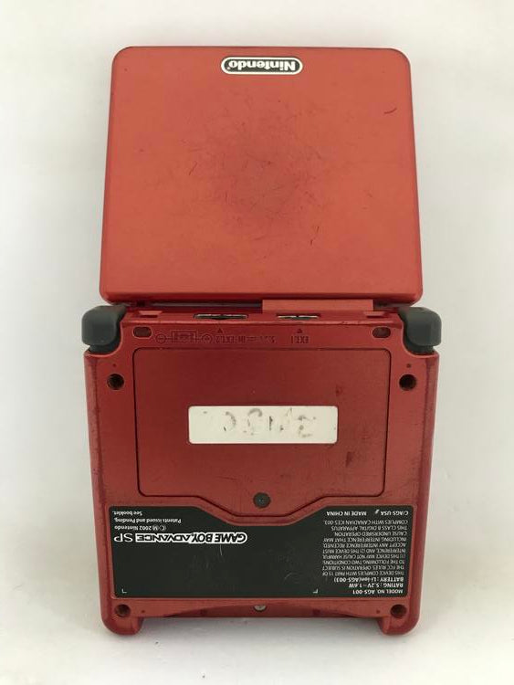 GAMEBOY ADVANCE SP FLAME AGS-001 (COMPLETE IN BOX)