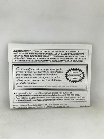 GAMEBOY ADVANCE SP FLAME AGS-001 (COMPLETE IN BOX)