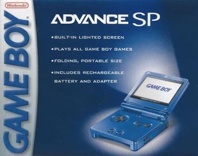 GAMEBOY ADVANCE SP COBALT AGS-001 (COMPLETE IN BOX)