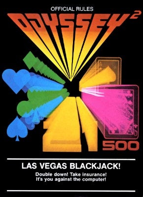 MAGNAVOX ODYSSEY 2 LAS VEGAS BLACKJACK (COMPLETE IN BOX)