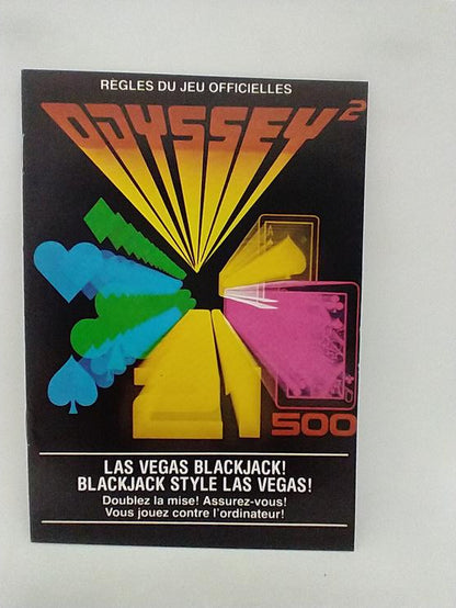 MAGNAVOX ODYSSEY 2 LAS VEGAS BLACKJACK (COMPLETE IN BOX) (usagé)