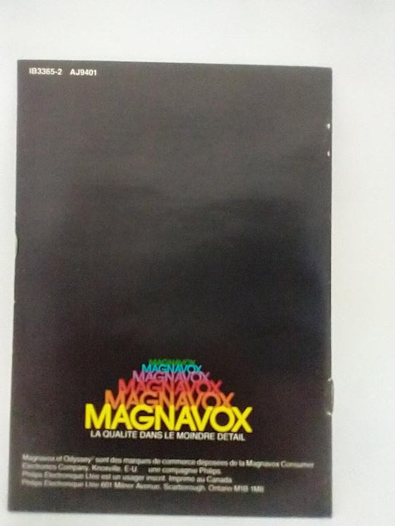 MAGNAVOX ODYSSEY 2 LAS VEGAS BLACKJACK (COMPLETE IN BOX) (usagé)